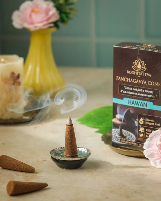 Panchagavya Cones – Hawan (Pack of 6)